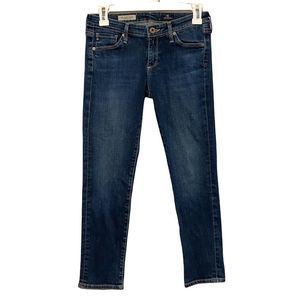 AG Adriano Goldschmied Jeans “The Stilt Cigarette Crop” 25R